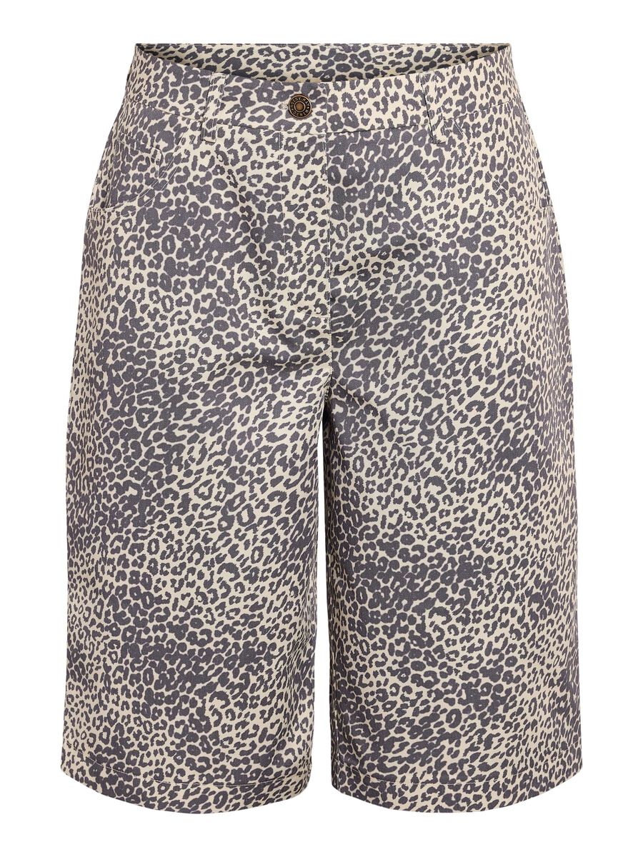 Noisy May ANIMAL PRINT SHORTS, Winter White, highres - 27035706_WinterWhite_1219267_001.jpg