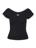 Product image thumbnail - CROP TOP, Black | 2