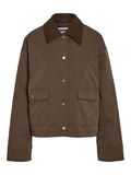 Product image thumbnail 2 SHORT JACKET, Chocolate Brown