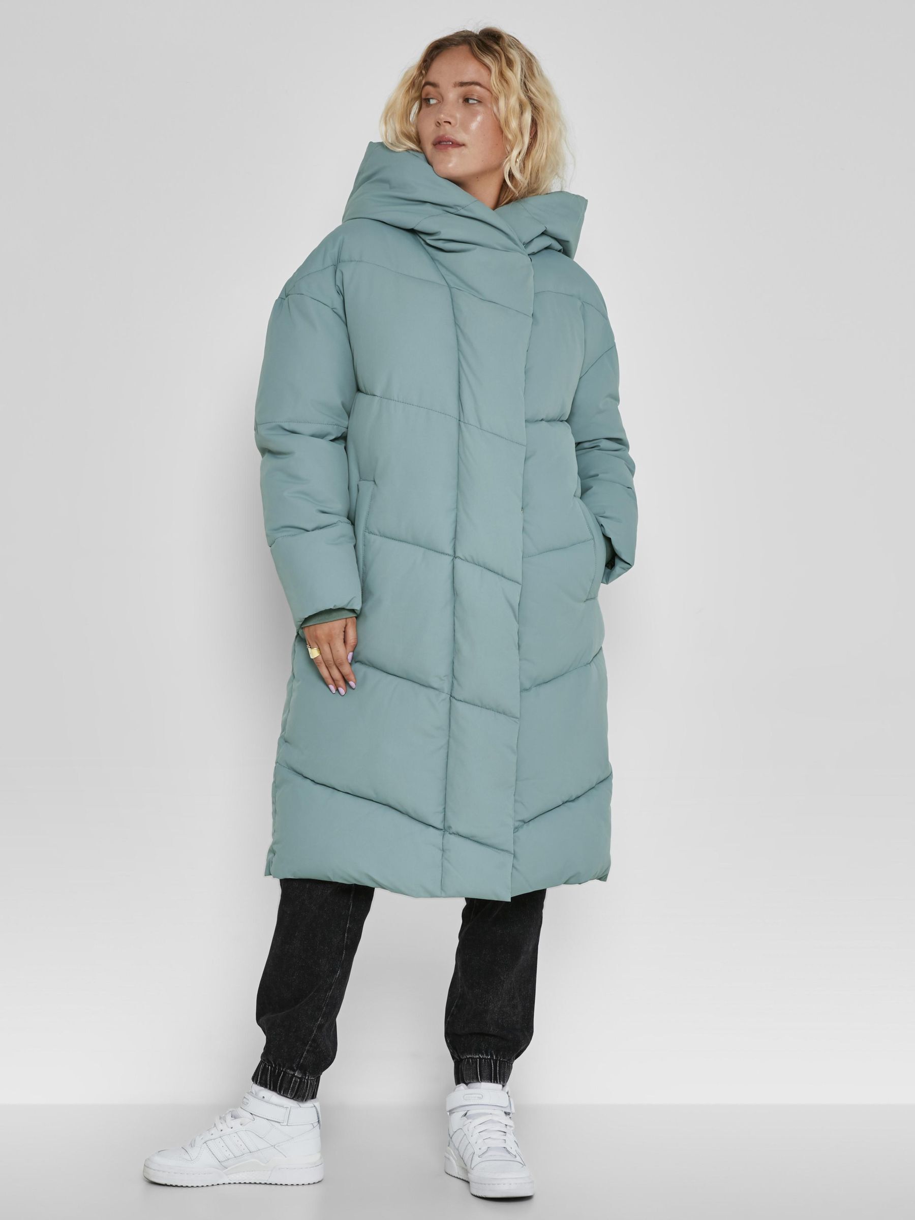 noisy may long puffer jacket