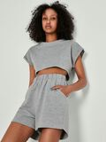 Noisy May HÖG MIDJA SHORTS, Light Grey Melange, highres - 27016659_LightGreyMelange_007.jpg