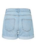 Noisy May TAILLE CLASSIQUE SHORTS EN JEAN, Light Blue Denim, highres - 27010866_LightBlueDenim_002.jpg