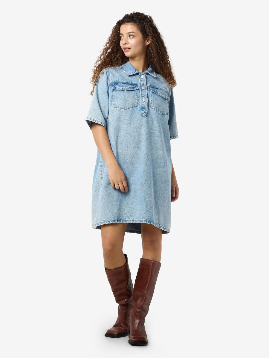 Noisy May MINI JEANSKLEID, Light Blue Denim, highres - 27033680_LightBlueDenim_004.jpg