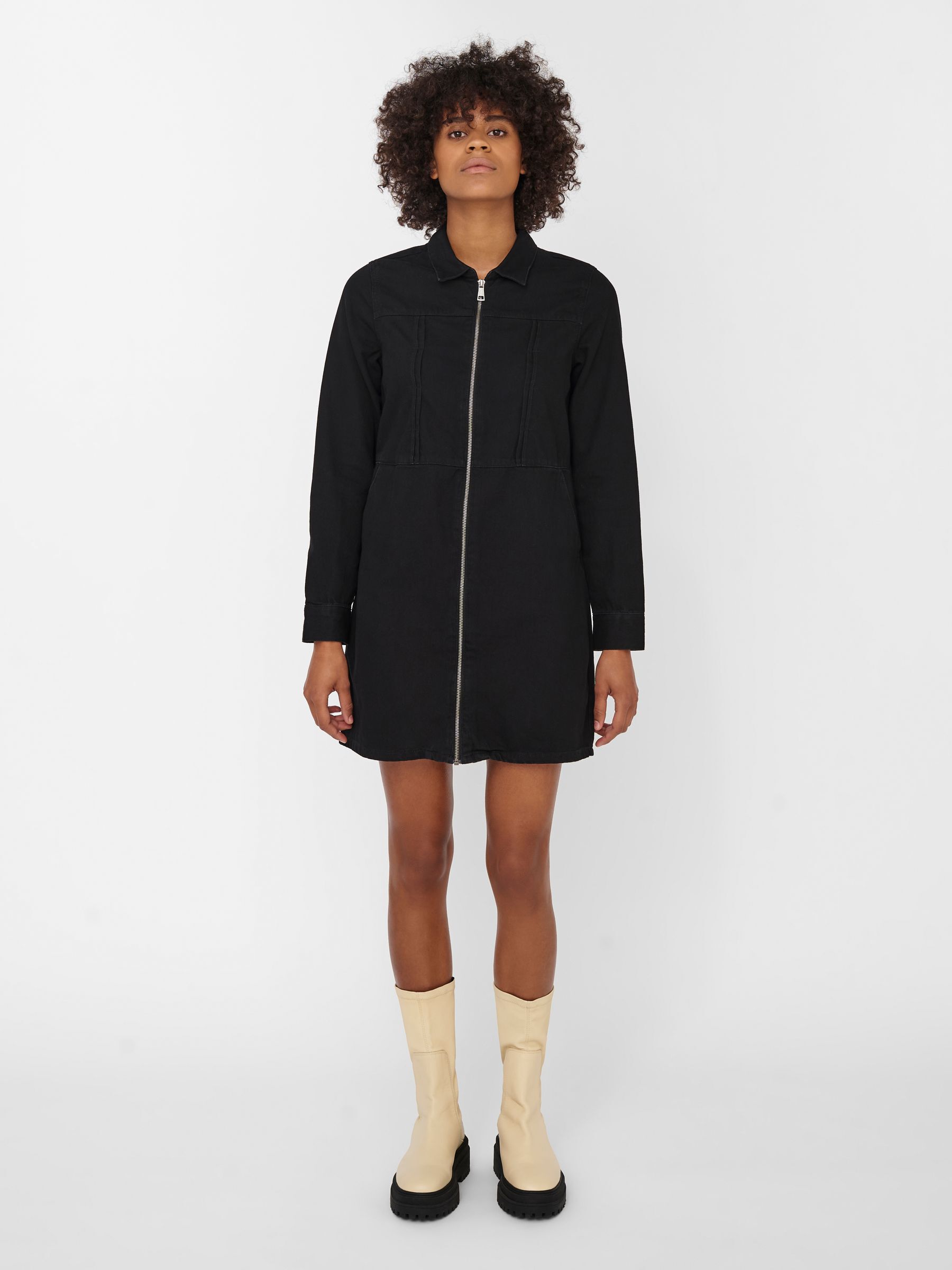 Noisy may denim jurk on sale