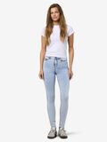 Product image thumbnail - NMCALLIE SKINNY FIT JEANS, Light Blue Denim | 4