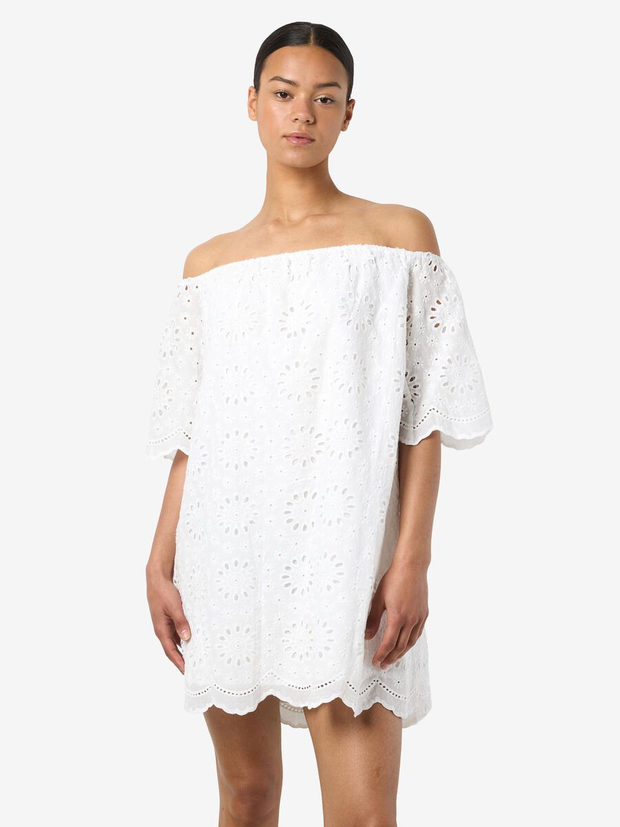Noisy May BRODERIE ANGLAISE MIDIKLEID, Bright White, highres - 27037156_BrightWhite_007.jpg