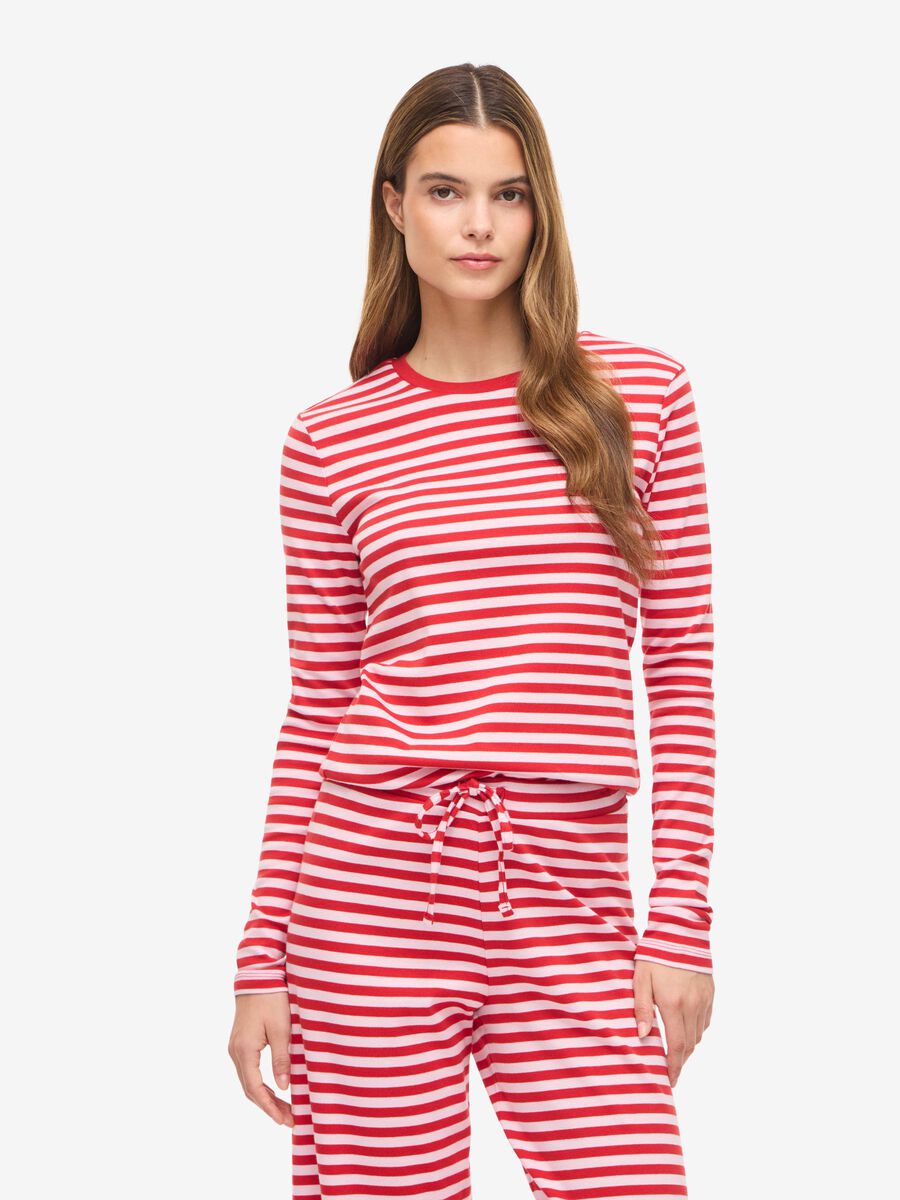 Product tile image - NMSTORMI  LONG SLEEVED TOP, Goji Berry | 27039515_GojiBerry_1339387