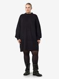 Product image thumbnail - CURVE MINI LENGTH JUMPER DRESS, Black | 3
