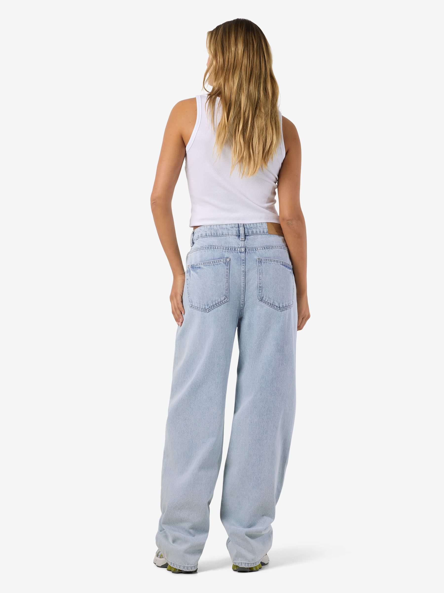 NMALEXA LOOSE-FIT JEANS | Blue | NOISY MAY®