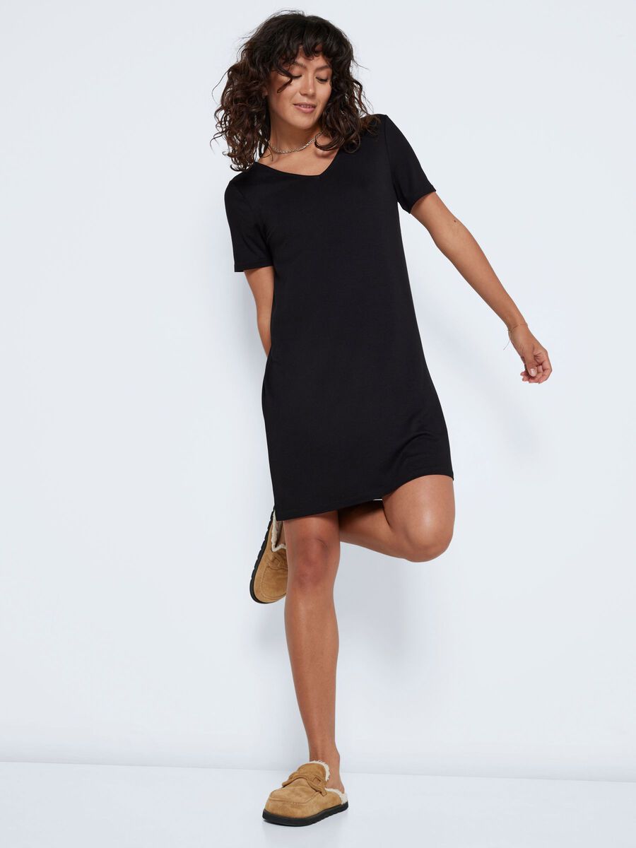 Noisy May SHORT DRESS, Black, highres - 27019967_Black_007.jpg