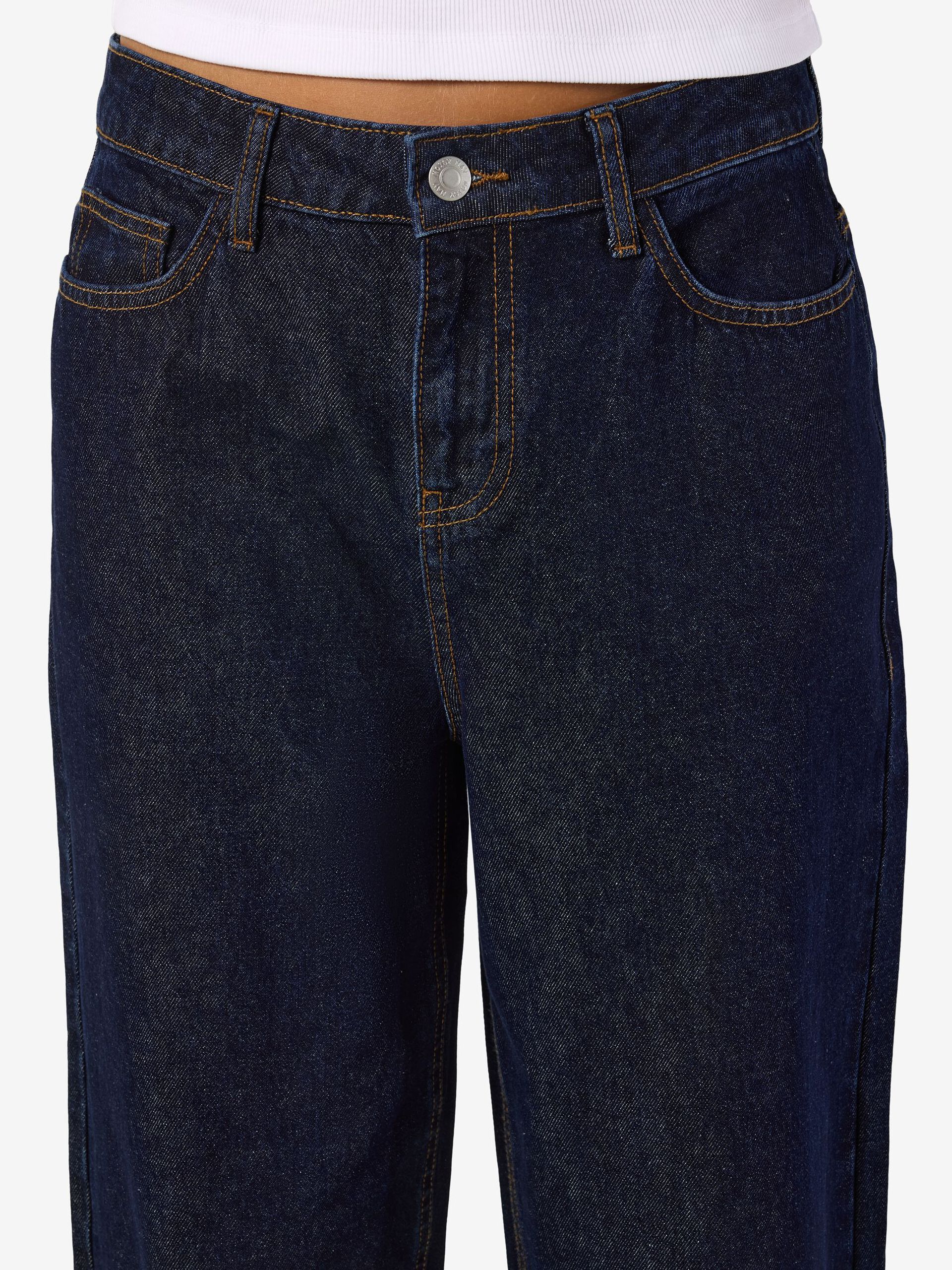 Carousel image - NMALEXA JEAN LOOSE FIT, Dark Blue Denim | 6