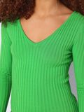 Noisy May V-NECK KNITTED TOP, Classic Green, highres - 27029470_ClassicGreen_006.jpg