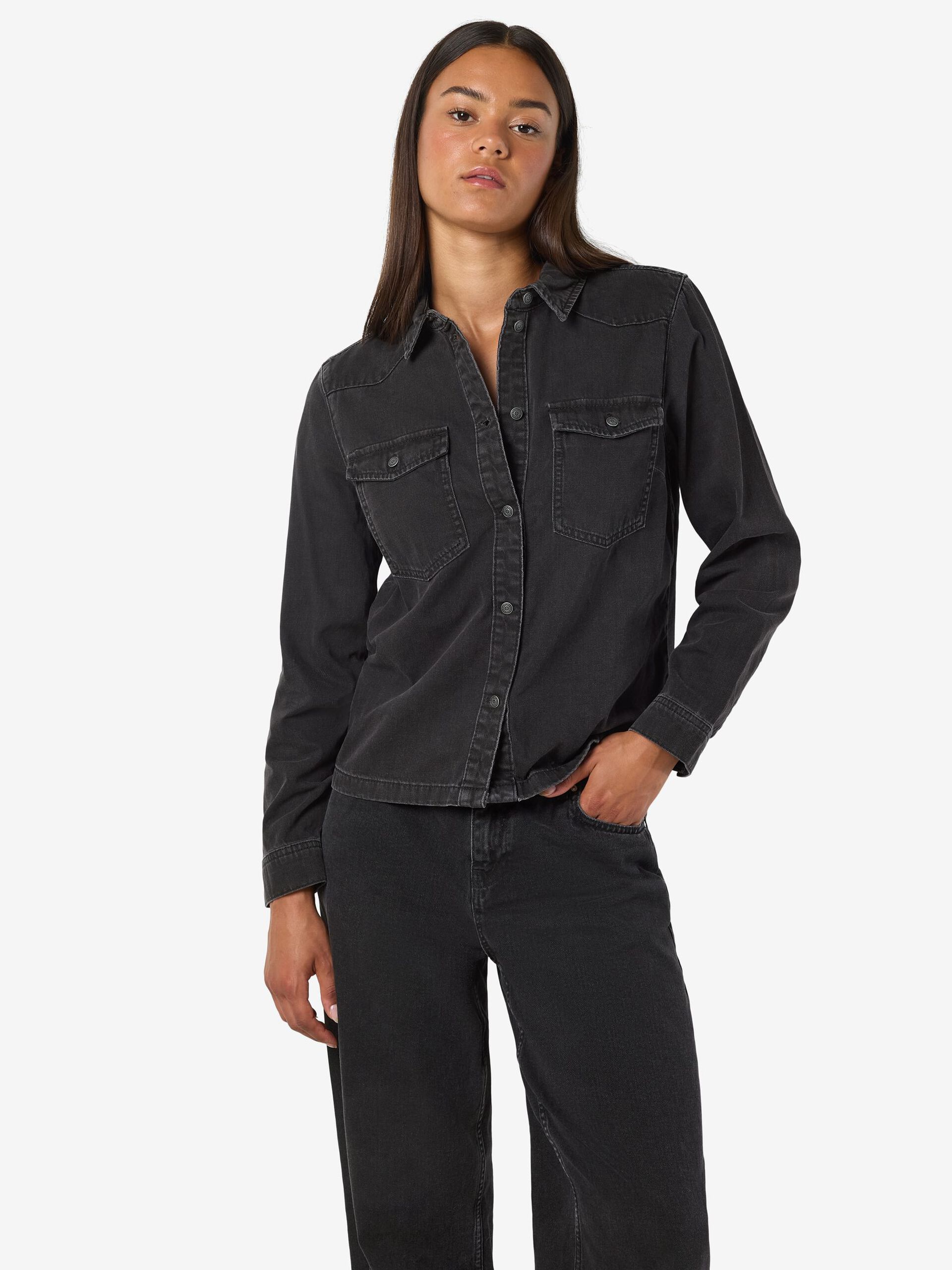 Carousel image - DENIM CHEMISE, Black Denim | 6