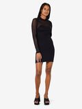 Noisy May SHORT MESH DRESS, Black, highres - 27023147_Black_004.jpg