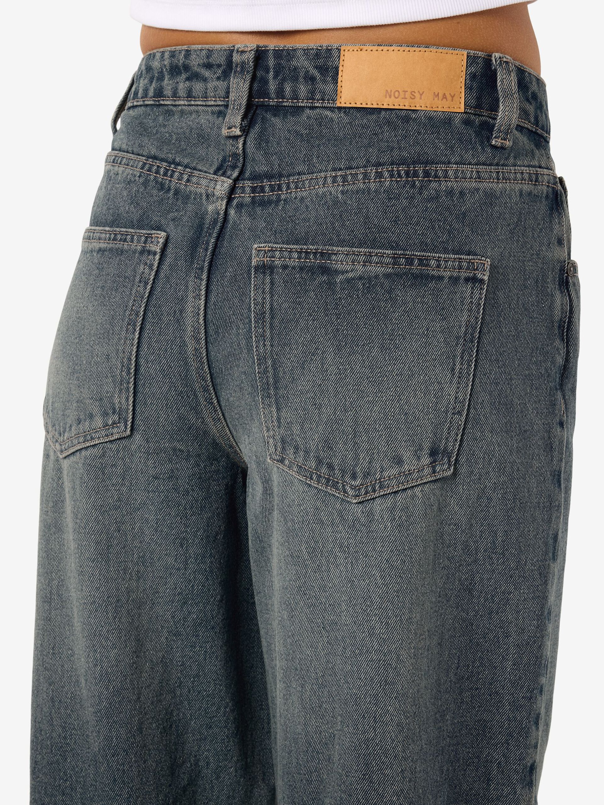 Carousel image - NMHAZAL BARREL FIT JEANS, Medium Blue Denim | 9
