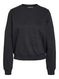Product image thumbnail - EMBROIDERED SWEATSHIRT, Black | 2