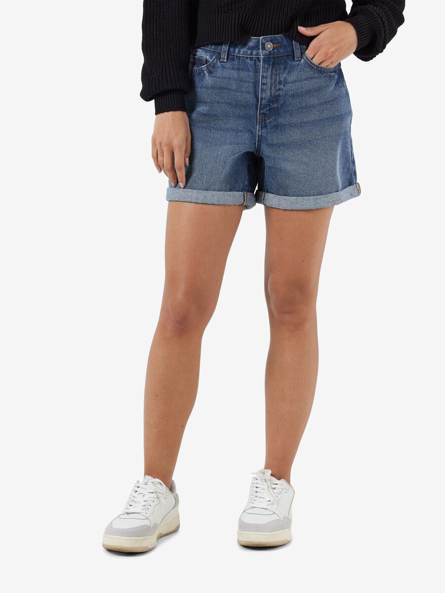 Noisy May SHORTS IN DENIM, Medium Blue Denim, highres - 27010864_MediumBlueDenim_003.jpg