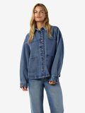 Product image thumbnail - NMKETTIE VESTE EN JEAN, Medium Blue Denim | 1
