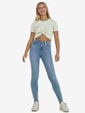 Noisy May NMCALLIE HIGH WAIST SKINNY FIT JEANS, Light Blue Denim, highres - 27010813_LightBlueDenim_007.jpg
