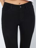 Noisy May NMBILLIE NORMAL WAISTED SKINNY FIT JEANS, Black, highres - 27024947_Black_006.jpg
