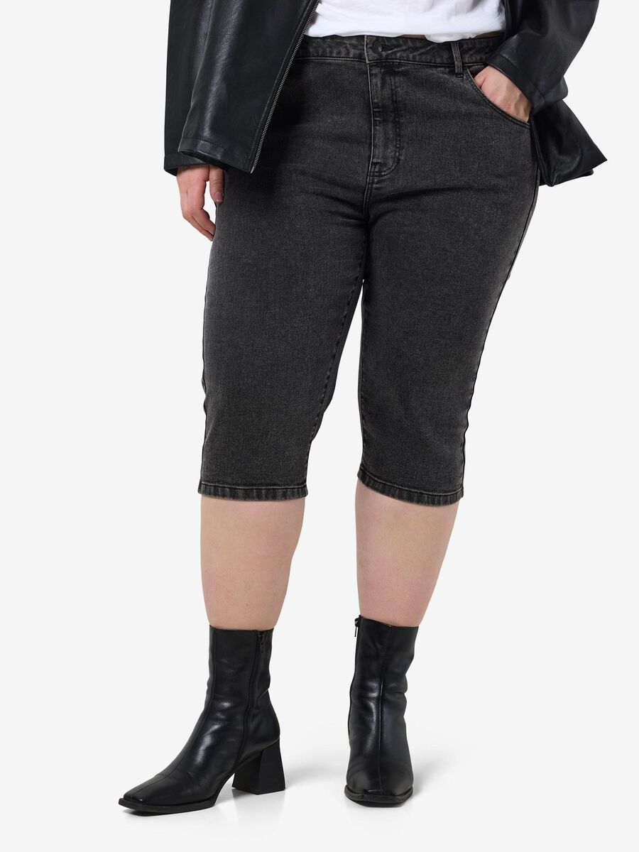 Noisy May CURVE DENIM CAPRIS, Black Denim, highres - 27034879_BlackDenim_003.jpg