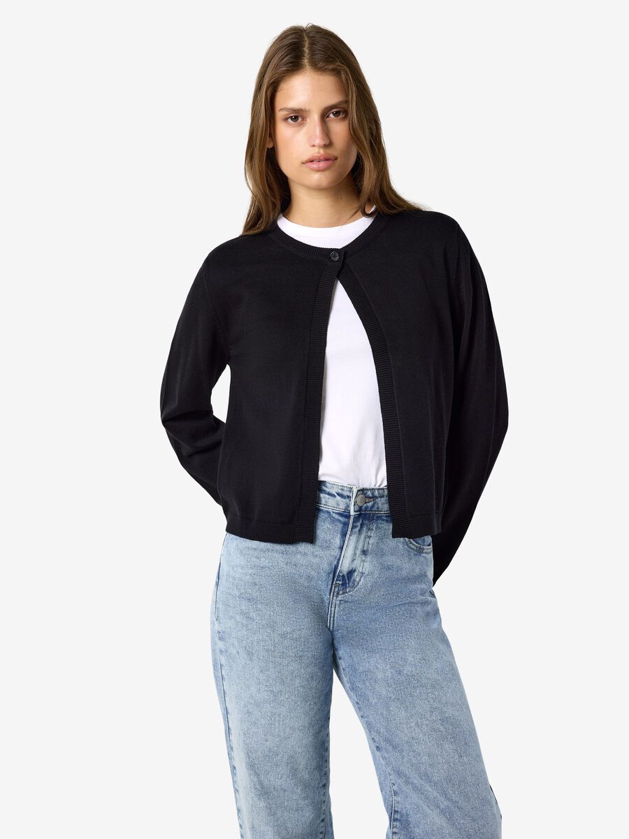 Carousel image 6 CHAQUETA DE PUNTO, Black
