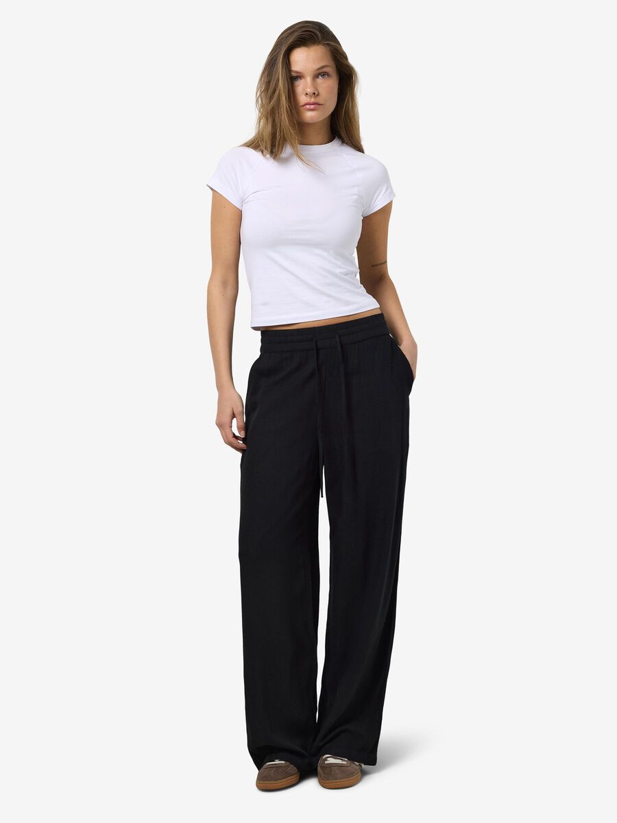 Noisy May LOOSE FIT TROUSERS, Black, highres - 27026323_Black_007.jpg