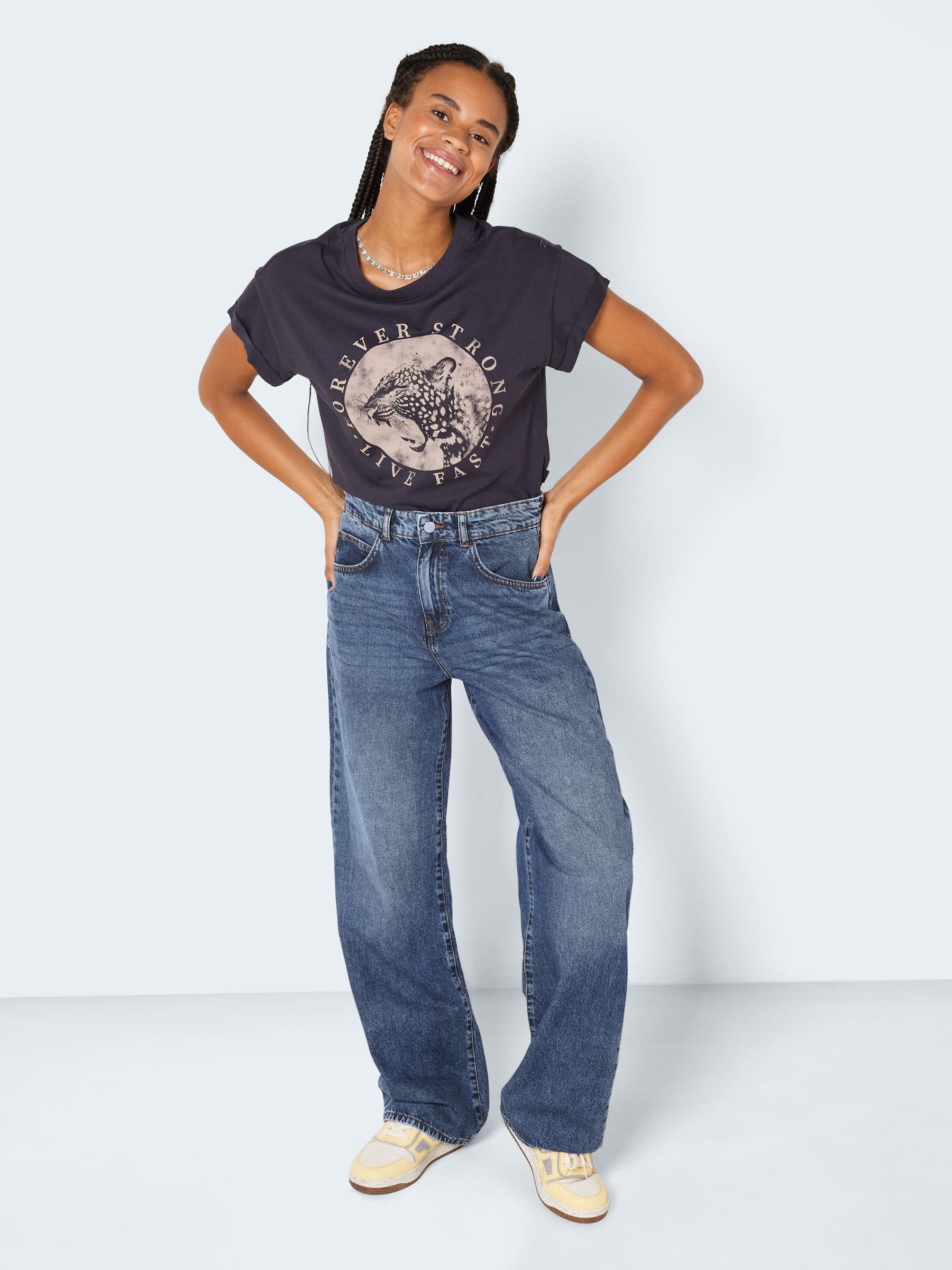 Jeans regular hotsell vita alta