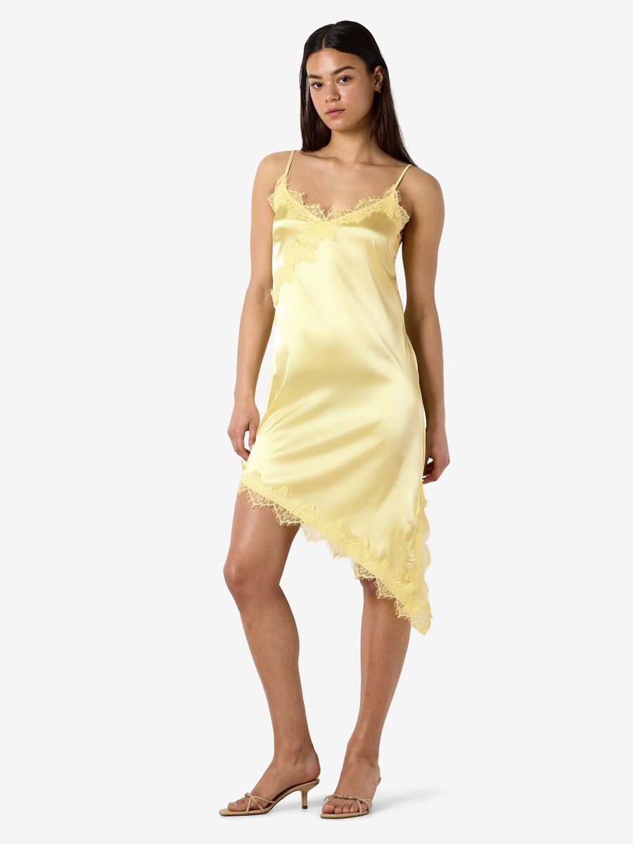 Carousel image - EN SATIN ROBE NUISETTE, French Vanilla | 4