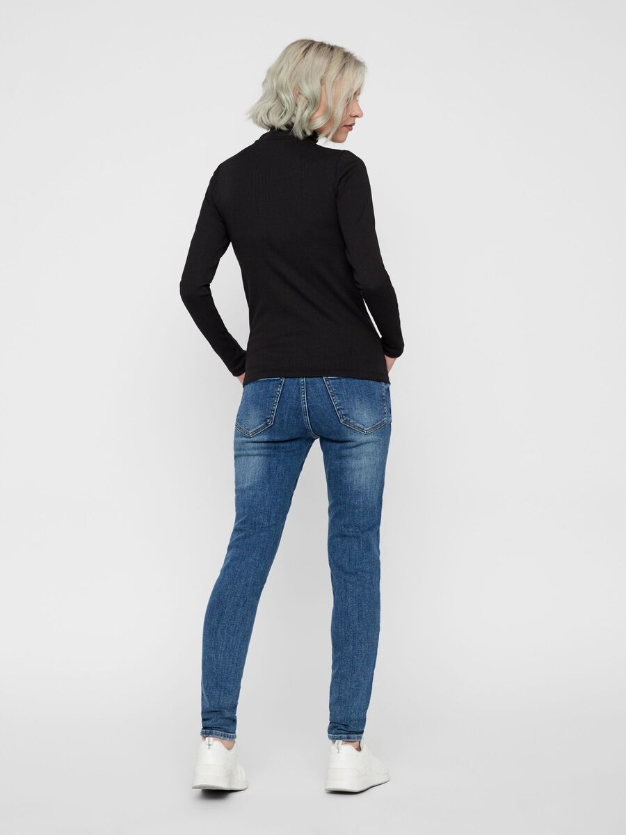 Noisy May VMEVE LOW-WAIST SKINNY JEANS, Medium Blue Denim, highres - 27010971_MediumBlueDenim_004.jpg