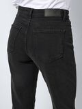 Noisy May NMMONI HIGH WAISTED CROPPED STRAIGHT FIT JEANS, Black Denim, highres - 27021112_BlackDenim_008.jpg