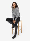 Product image thumbnail - EN MAILLE JUMPER, Medium Grey Melange | 6