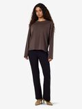 Product image thumbnail 4 DŁUGIE RĘKAWY TOP, Chocolate Brown