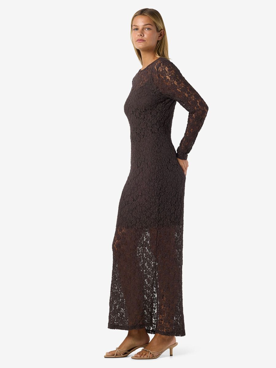 Carousel image - NMMIRIAM MAXI DRESS, Chocolate Brown | 4
