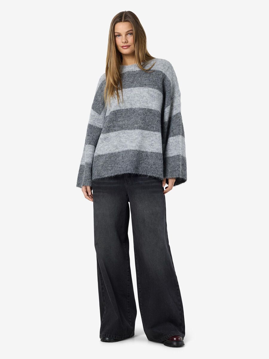 Noisy May NMSUTTON PULLOVER, Light Grey Melange, highres - 27031244_LightGreyMelange_1130763_004.jpg