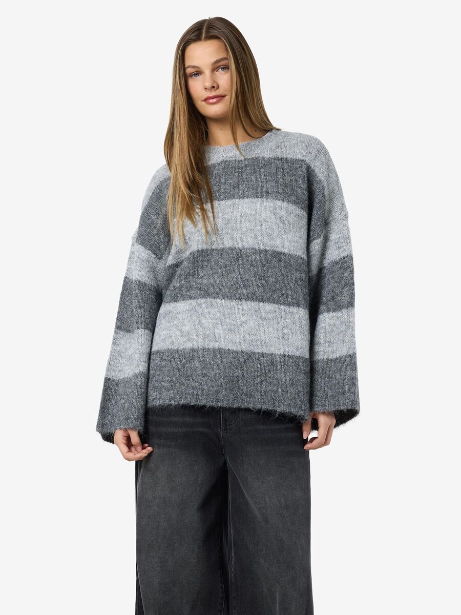Noisy May NMSUTTON JUMPER, Light Grey Melange, highres - 27031244_LightGreyMelange_1130763_003.jpg