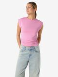 Product image thumbnail - NMLEGA  CAP SLEEVE TOP, Begonia Pink | 6
