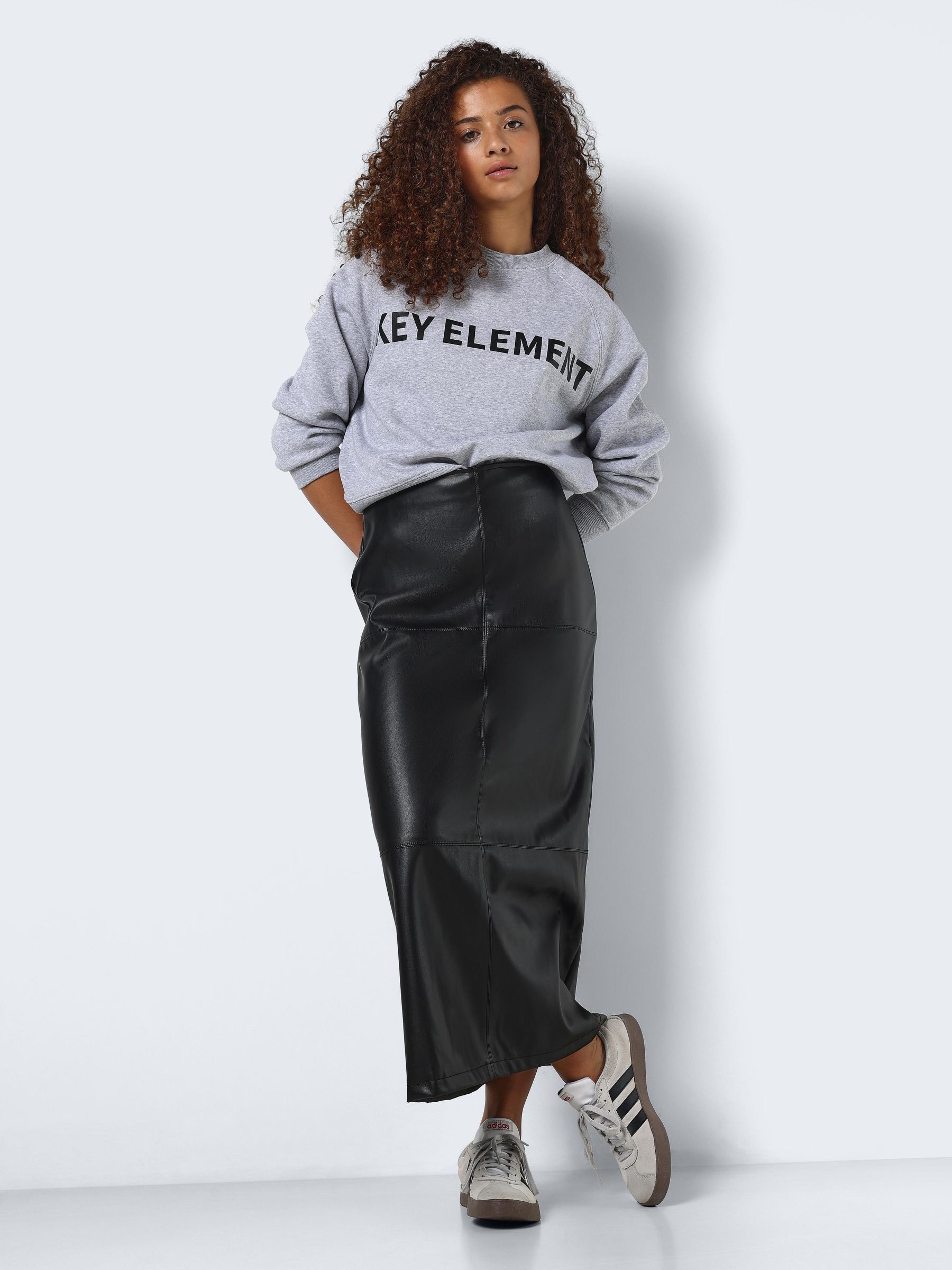 Tall high waisted leather skirt hot sale