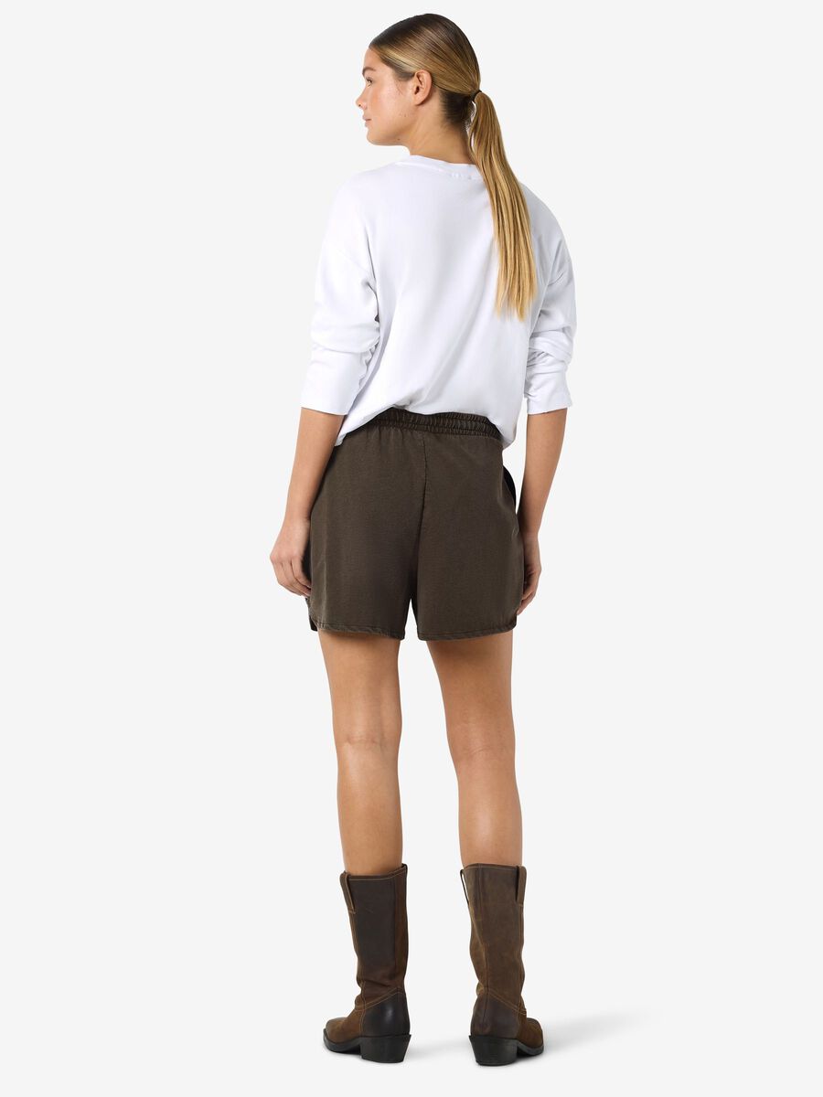 Carousel image - NMALANI SHORTS, Chocolate Brown | 3
