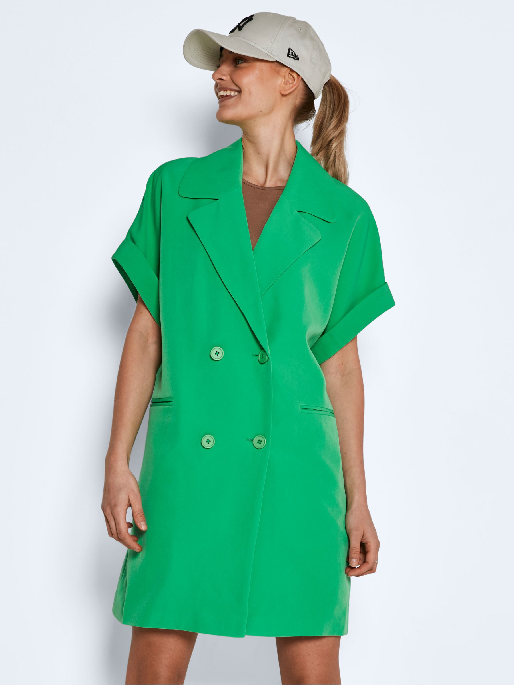Blazer jurk groen 2025
