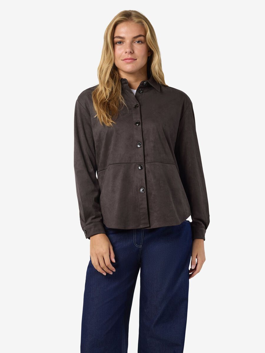 Carousel image - OVERSIZED SHIRT, French Roast | 1