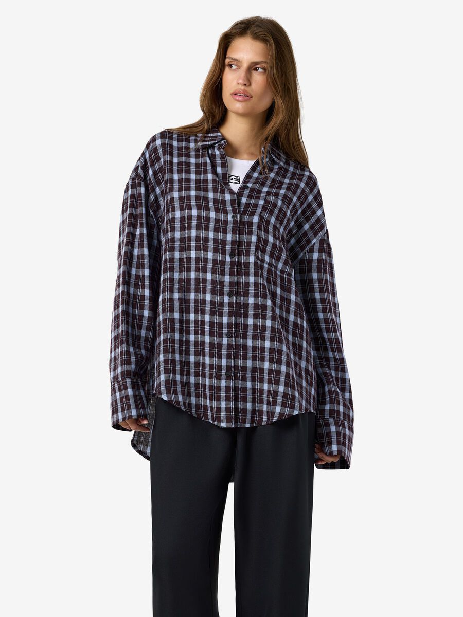 Carousel image - NMZOE CHECKED SHIRT, Fig | 1