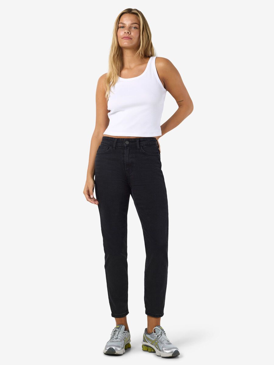 Product carousel image - NMMONI SLIM FIT JEANS, Black Denim | 2