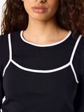 Product image thumbnail 5 NMKERRY DOUBLE LAYER LONG SLEEVED TOP, Black
