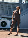 Product image thumbnail - NMWAYNE - PANTACOURT PANTALON, Chocolate Brown | 8