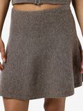 Product image thumbnail - KNITTED MINI SKIRT, Morel | 5