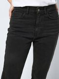 Noisy May NMMONI HIGH WAISTED CROPPED STRAIGHT FIT JEANS, Black Denim, highres - 27021112_BlackDenim_006.jpg