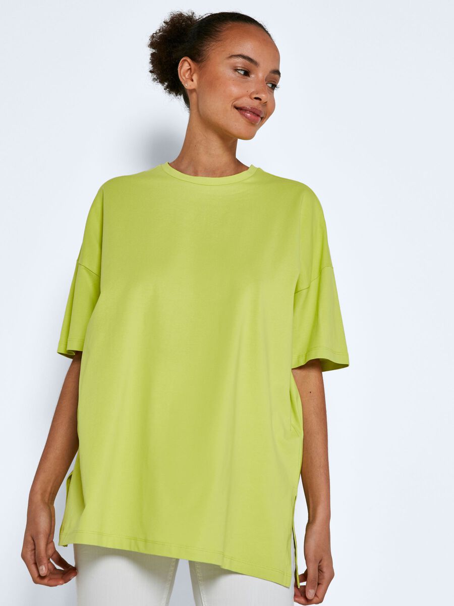 lime oversized t shirt