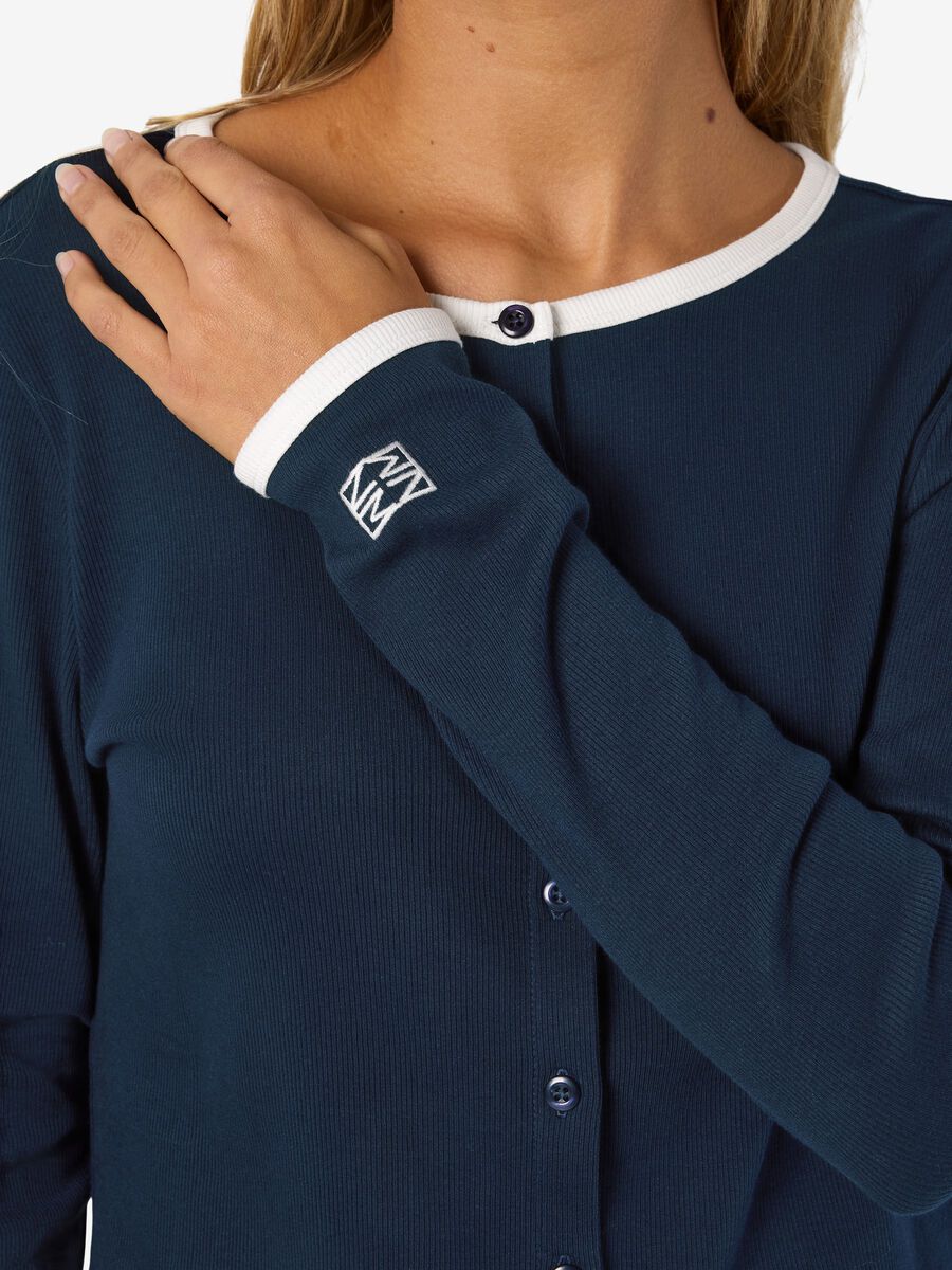 Carousel image - NMJUDY STRICKJACKE, Navy Blazer | 4