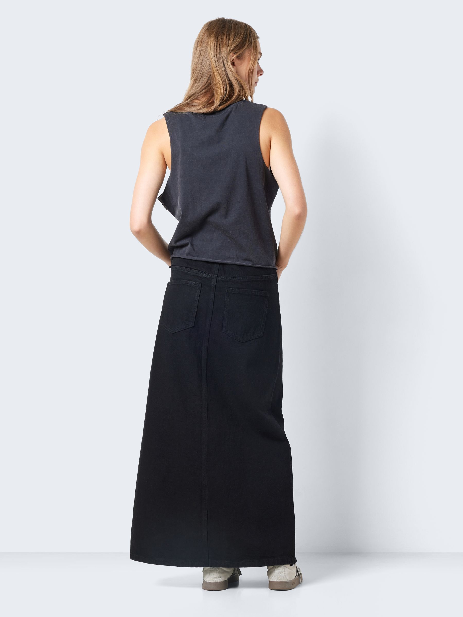 Black denim skirt 20 on sale